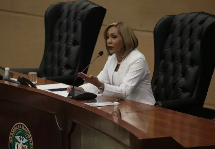 Yanibel Ábrego fue reelecta como presidenta de la Asamblea Nacional el pasado 1 de julio.  
