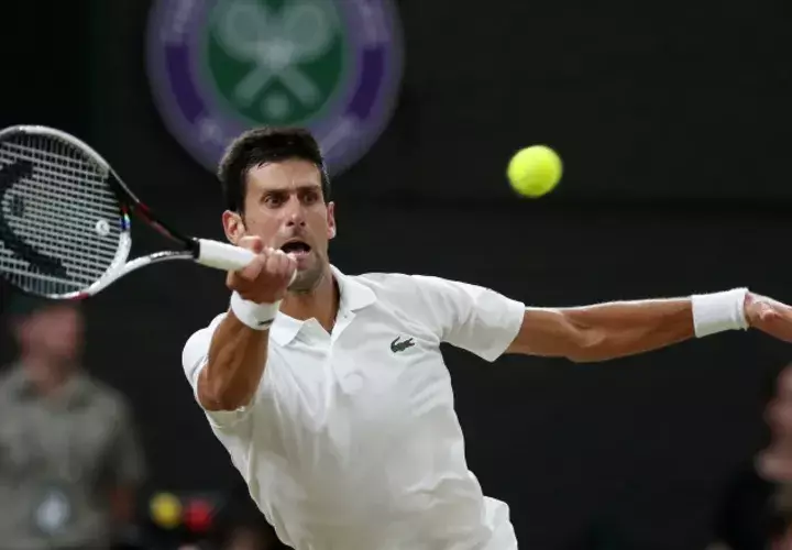 El serbio Novak Djokovic mostró su apoyo hacia Croacia. /Foto AP