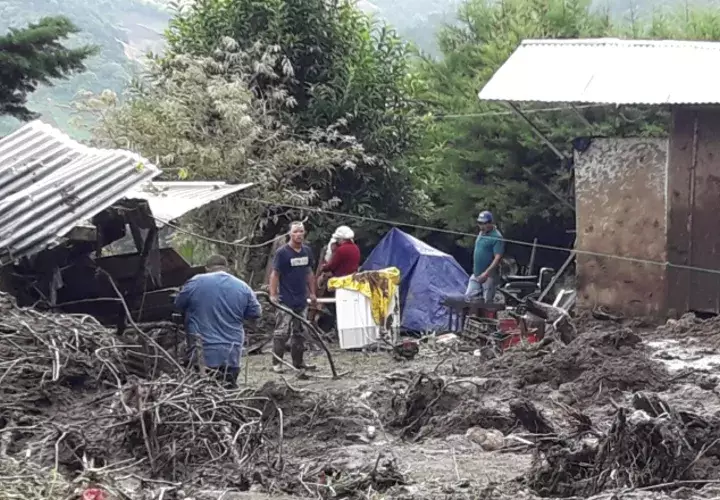 Comunidad de Bajo Grande, en Chiriquí. /Foto Mayra Madrid
