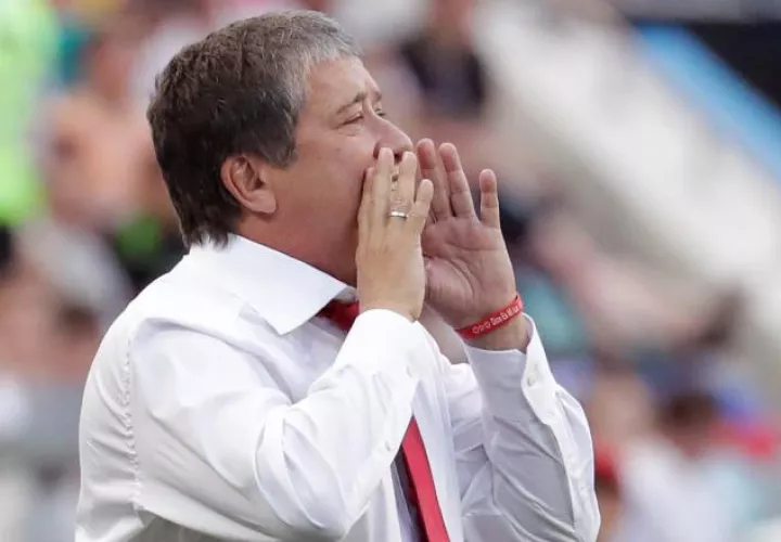 Hernán Darío Gómez se despidió asegurando que deja parte de su corazón en Panamá. /Foto EFE