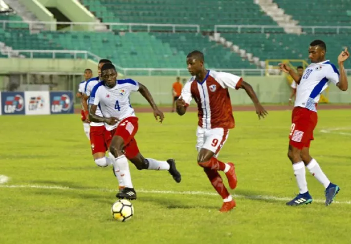 Panamá se impuso por la mínima de (1-0) ante República Dominicana. /Foto Cortesía/@Fepafut