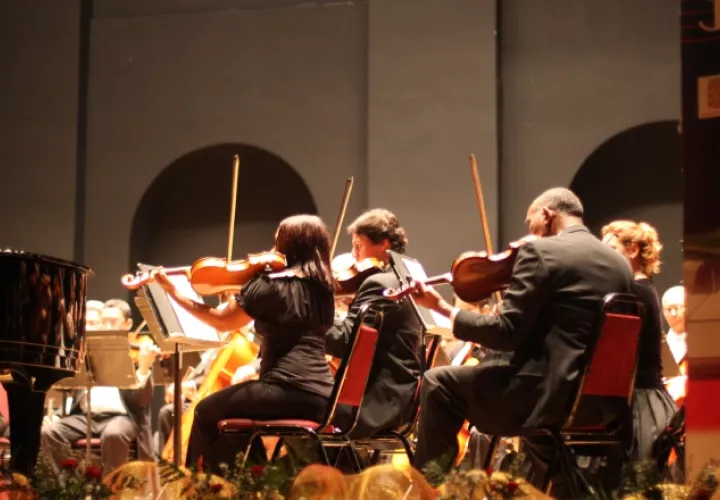 Parte de la Orquesta Sinfónica de Panamá. /Foto Archivo.