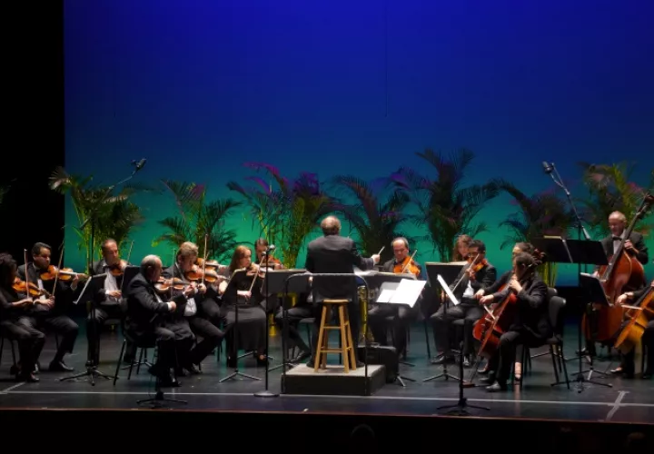 Orquesta Sinfónica de Las Américas en una de sus presentaciones. /Foto Cortesía.