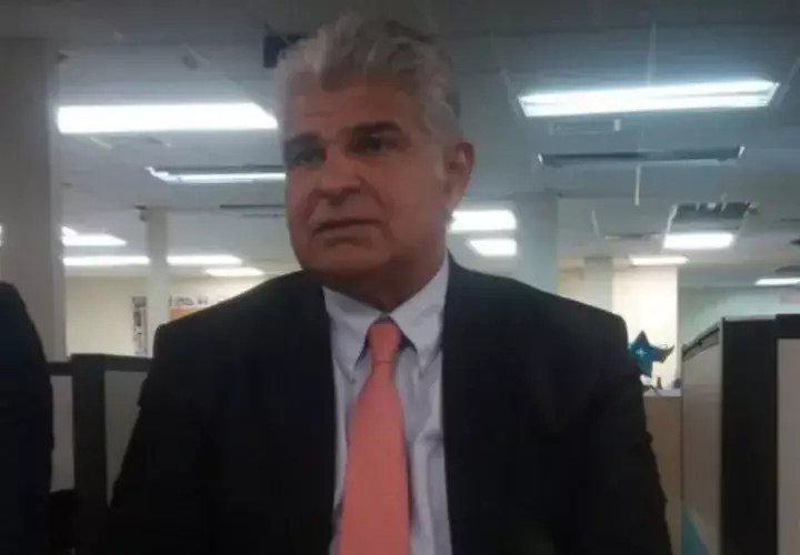 El precandidato presidencial de CD, José Raúl Mulino.