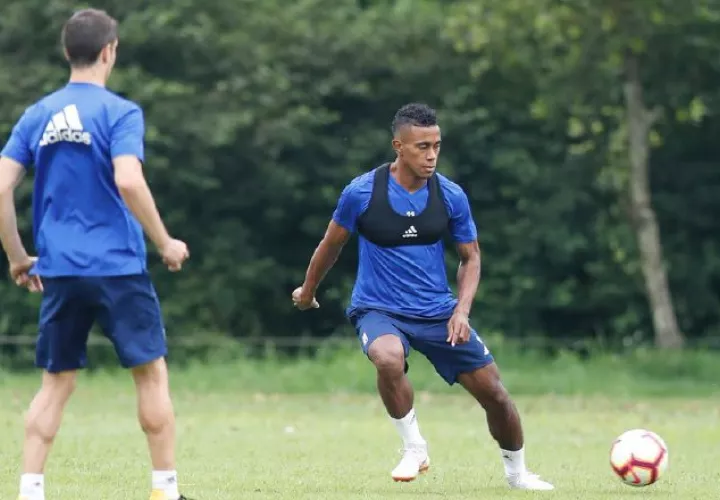 El panameño jugó 30 minutos en el partido que Oviedo disputó contra la Ponferradina (0-0).