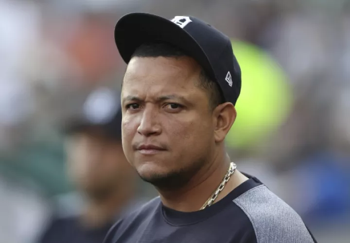 Cabrera está fuera de acción por una lesión. AP