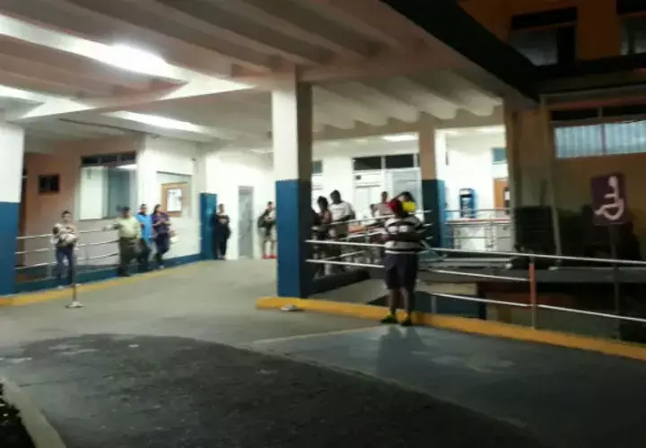 El lesionado se mantiene estable en el hospital. 