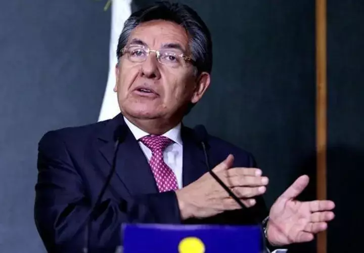 Fiscal general, de Colombia, Néstor Humberto Martínez. FOTO/EFE