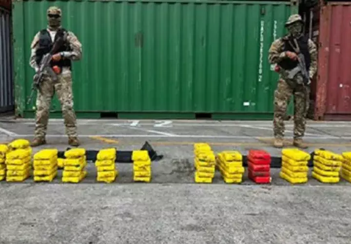 Otro duro golpe al narcotráfico en la provincia de Colón. Foto/Diómedes Sánchez