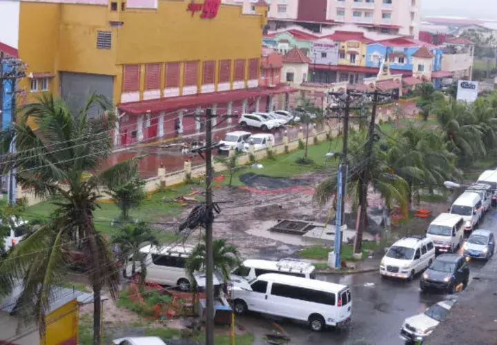 La provincia de Colón está en fase de reconstrucción. Foto/Diómedes Sánchez
