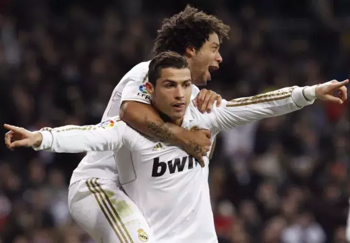 Cristiano y Marcelo son muy amigos. Foto EFE