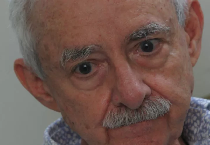 Guillermo Trujillo, connotado pintor panameño. Foto:Archivo EPASA.