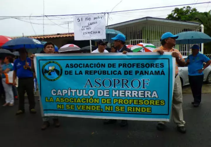 Los docentes están en desacuerdo con el aumento en la tarifa eléctrica. Foto/Thays Domínguez