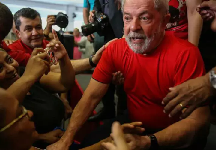 El expresidente Luiz Inácio Lula da Silva. Foto: EFE 