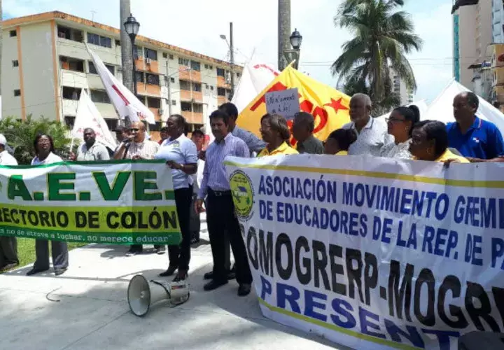 En Colón, exigen que la medida no sea aplicada. Foto: 