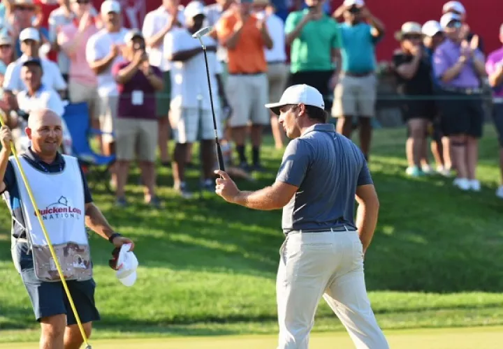 Molinari aventajó a  Ryan Armour.