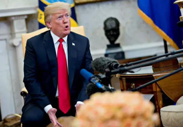 El presidente estadounidense, Donald Trump. Foto: EFE 