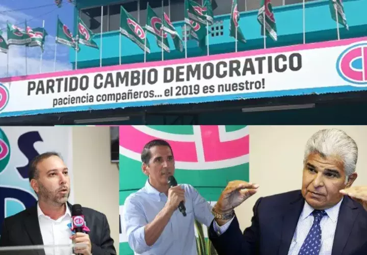 Rodrigo Sarasqueta, Rómulo Roux y José Raúl Mulino son las principales figuras en carrera por ser la figura presidencial de CD. Archivo