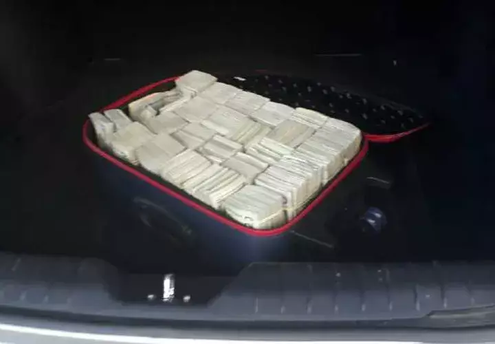 Dinero decomisado. /Foto: Ministerio Público.