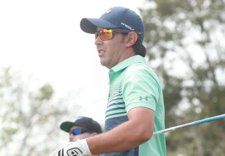 Ospina firmó el lunes  una tarjeta de 69 golpes, la mejor que ha registrado este año en esta gira. /Foto Anayansi Gamez