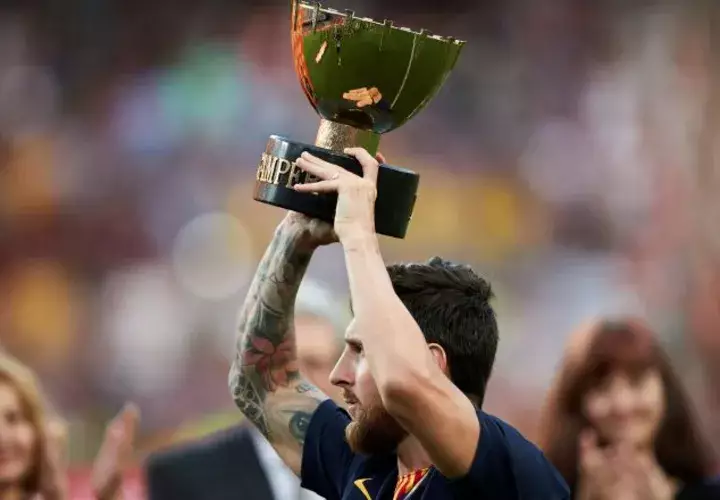 Messi del Barcelona /Foto EFE
