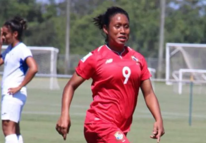 Karla Riley marcó dos tantos ayer contra Nicaragua. /Foto Cortesía
