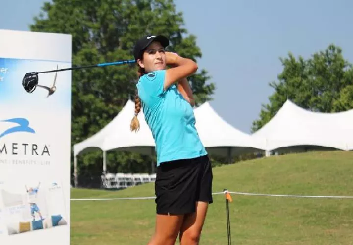 Laura Restrepo tiene como meta llegar al LPGA Tour. /Foto Cortesía