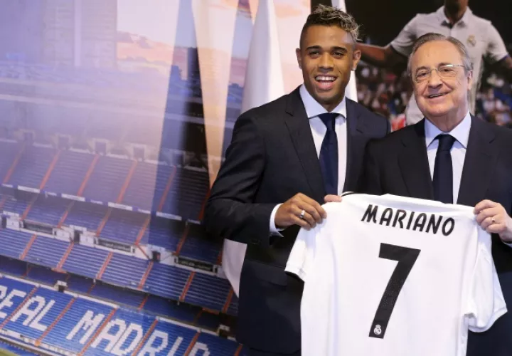 Mariano Díaz regresó al Real Madrid tras romperla en el Lyon. AP