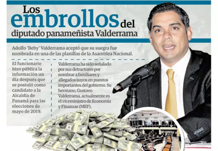 Diputado del Partido Panameñista Beby Valderrama