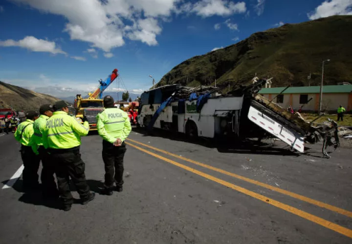 Con respecto al vehículo accidentado cerca de Quito, Martínez explicó que la droga fue cargada en Cali desde donde emprendió el viaje a Ecuador.