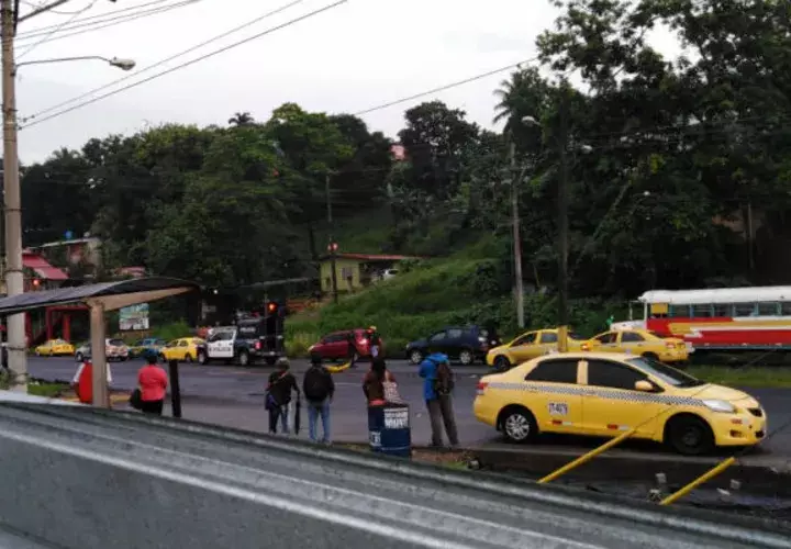 Al área de hecho de sangre llegó la Policía Nacional. Foto/Diómedes Sánchez