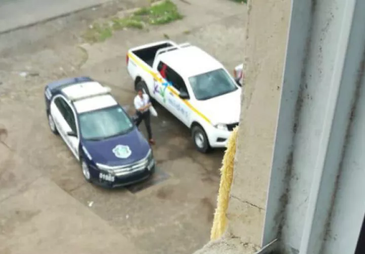 Las autoridades competentes llegaron al lugar para hacerse cargo de los pequeños. Foto/Cortesía