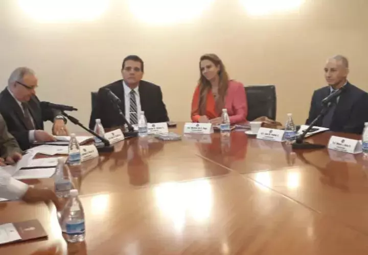 Sesión de la Comisión de Credenciales de la Asamblea Nacional . Foto: Víctor Arosemena