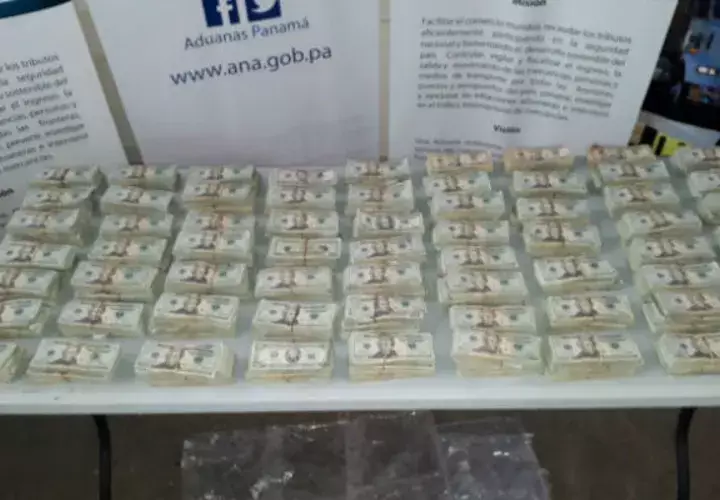  Guatemalteco contrabandeaba dinero en tanques de masilla blanca. Foto/José Vásquez