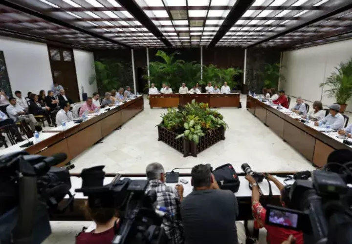 El Gobierno saliente de Colombia y la guerrilla del Ejército de Liberación Nacional (ELN) concluyeron en La Habana su sexto ciclo de conversaciones. FOTO/EFE