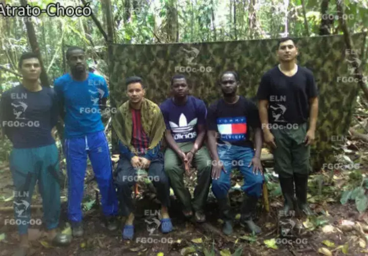 El ELN también tiene en su poder a otras seis personas. FOTO/EFE