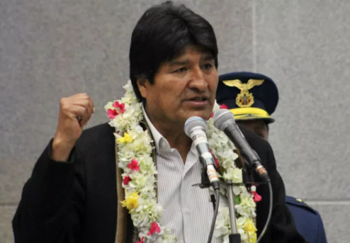 Evo Morales está buscando un cuarto período presidencial. FOTO/EFE