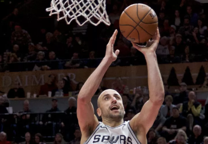  Manu Ginóbili. Foto:AP