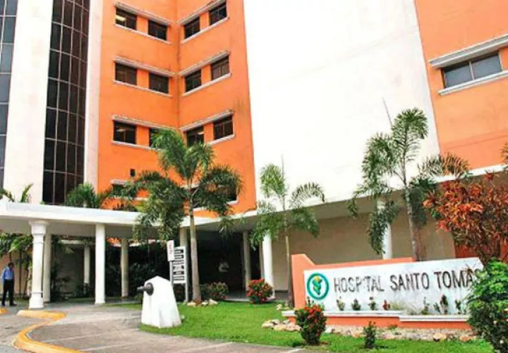 Hospital Santo Tomás donde se encuentra el imputado recibiendo atención ambulatoria.