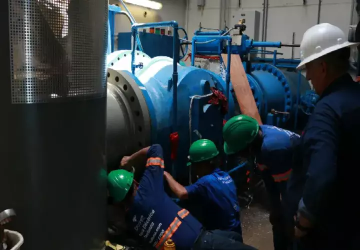 Los trabajos se mantienen sin afectar la producción normal./Foto: @IDAANinforma