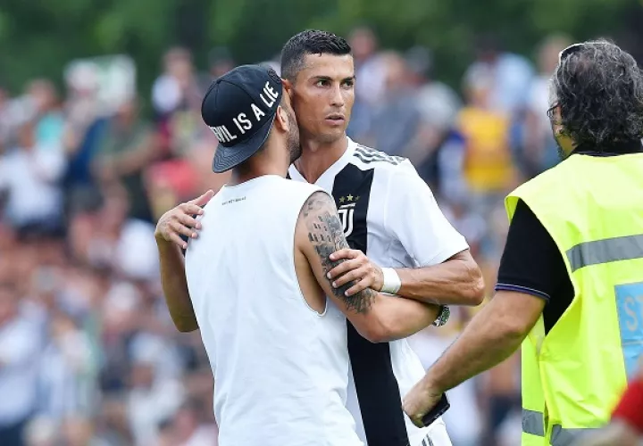 Ronaldo jugó el primer tiempo.