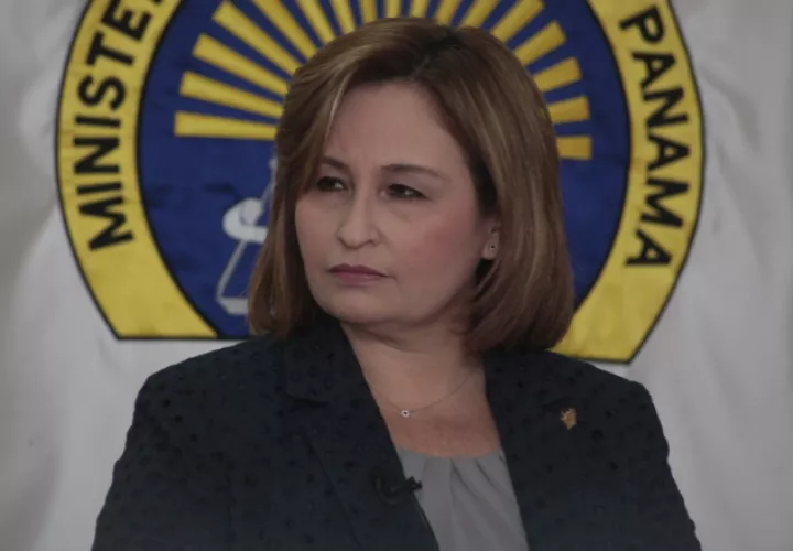Procuradora General de la Nación, Kenia Porcell.
