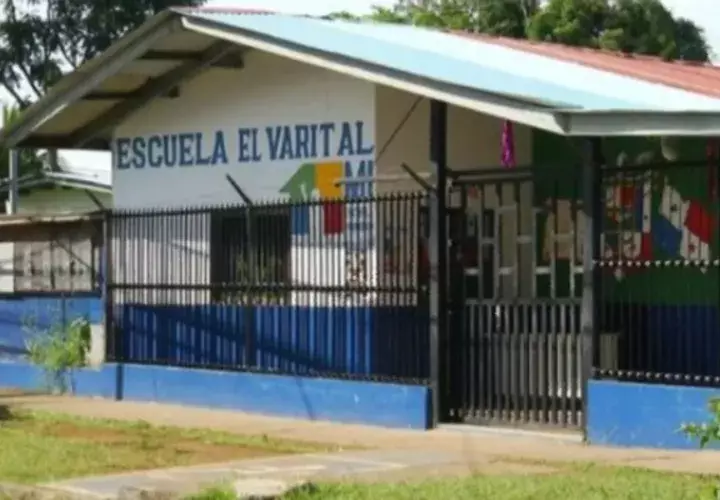 La escuela primaria El Varital. Foto: José Vásquez. 