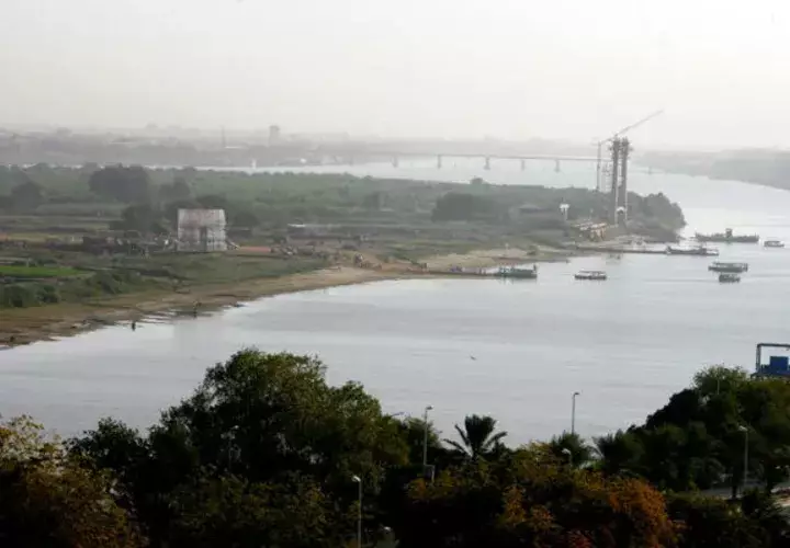 El río Nilo a su paso por Jartum. Foto: EFE 