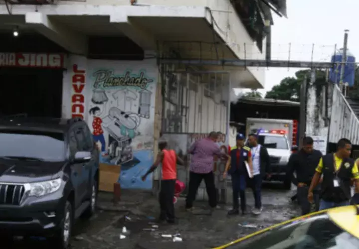 El hecho ocurrió en un minisúper de San Miguelito. /Foto Alexander Santamaría
