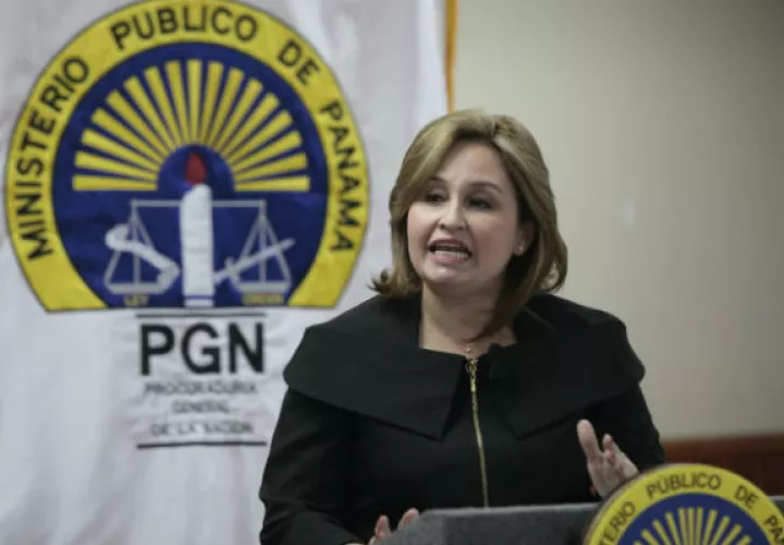 Procuradora general de la Nación, Kenia Porcell.
