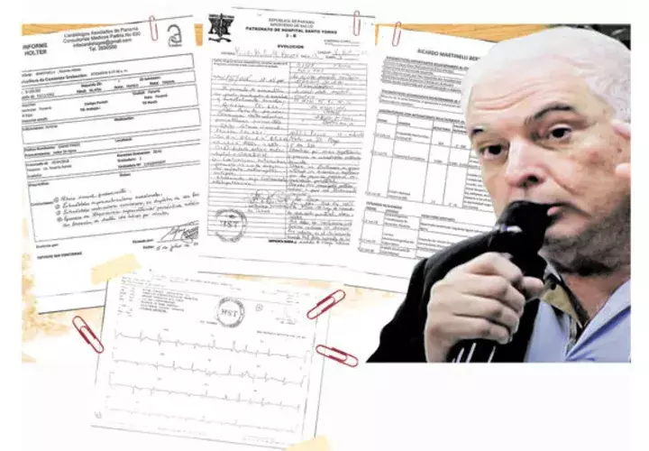 El  exmandatario Ricardo Martinelli tiene confirmados diagnósticos importantes relacionados al corazón. Foto/Epasa