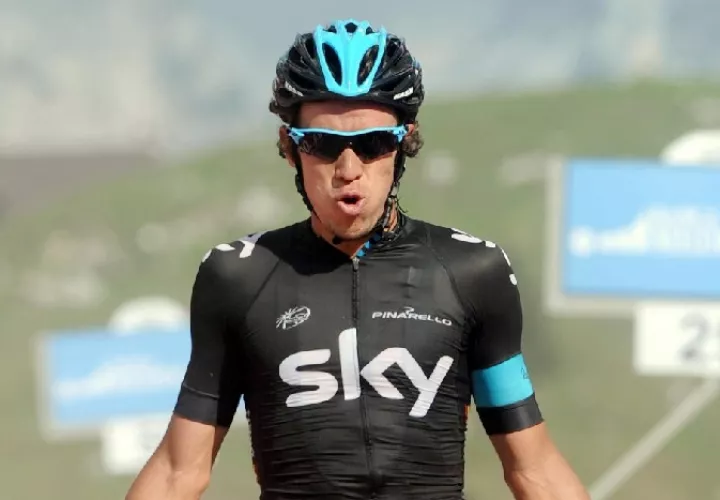 Rigoberto Urán y Froome coincidieron en el equipo Sky. Foto Archivo