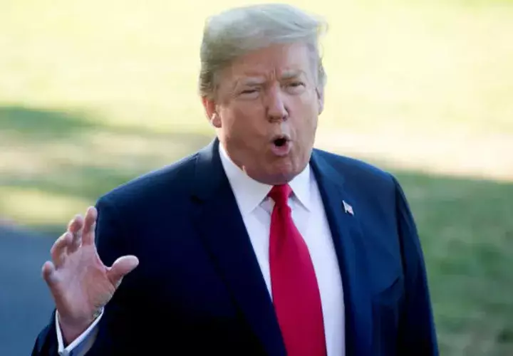 El mandatario de Estados Unidos, Donald Trump. Foto: EFE 