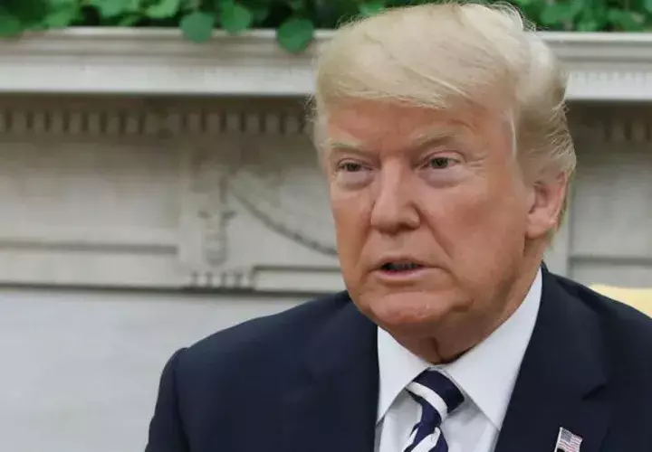 El mandatario de EE.UU., Donald Trump. Foto: EFE 